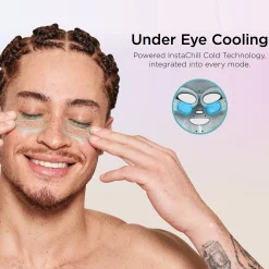Shark Beauty CryoGlow Under-Eye Cooling & LED Anti-Ageing & Blemish Repair Mask - Lilac Chill