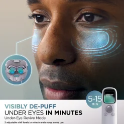 Shark Beauty CryoGlow Under-Eye Cooling & LED Anti-Ageing & Blemish Repair Mask - Lilac Chill