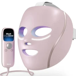 Shark Beauty CryoGlow Under-Eye Cooling & LED Anti-Ageing & Blemish Repair Mask - Pink