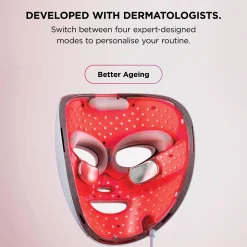 Shark Beauty CryoGlow Under-Eye Cooling & LED Anti-Ageing & Blemish Repair Mask - Pink