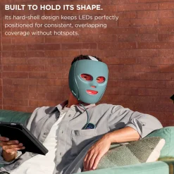 Shark Beauty CryoGlow Under-Eye Cooling & LED Anti-Ageing & Blemish Repair Mask - Pink