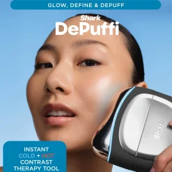 Shark Beauty Depuffi Contrast Therapy Sculpting Tool - Warm Black