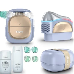 Shark Beauty FacialPro Glow + Depuffi at Home Facial - Spa Purple