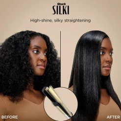 Shark Glam 5-in-1 Hot Tool Air Styling + Drying System Gold - For Straight, Sleek, Wavy and Bouncy Styles