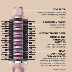 Shark Glossi Hot Tool + Air Glosser - Peony Pink