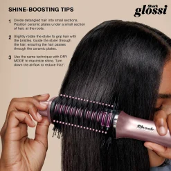 Shark Glossi Hot Tool + Air Glosser - Peony Pink