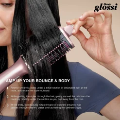 Shark Glossi Hot Tool + Air Glosser - Peony Pink