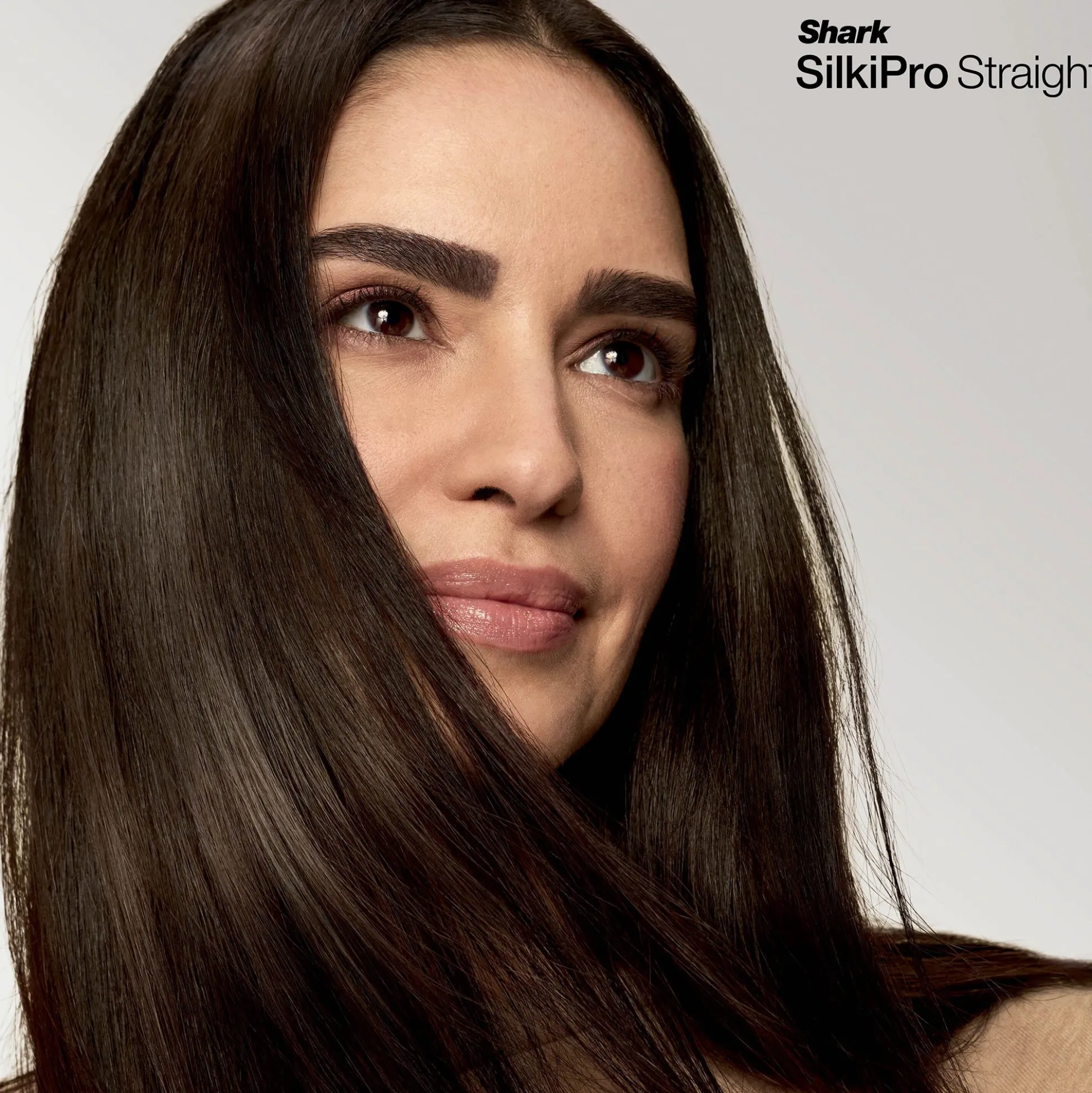 Shark SilkiPro Straight Hair Straightener + Dryer in One Tool - Plum Satin