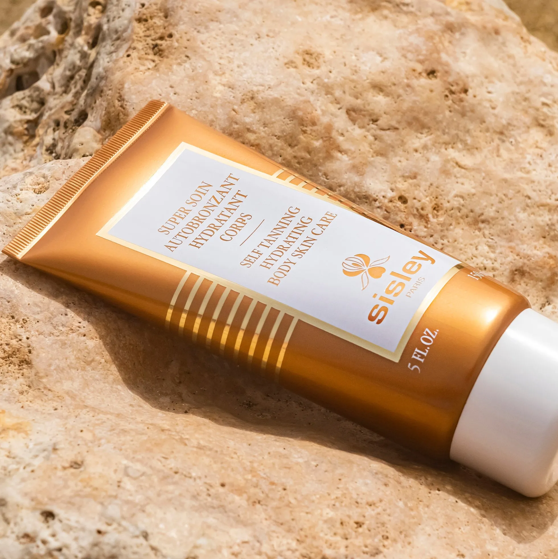 Sisley Paris Sun Care Self Tanning Hydrating Body Skin Care 150ml and Mitt Set
