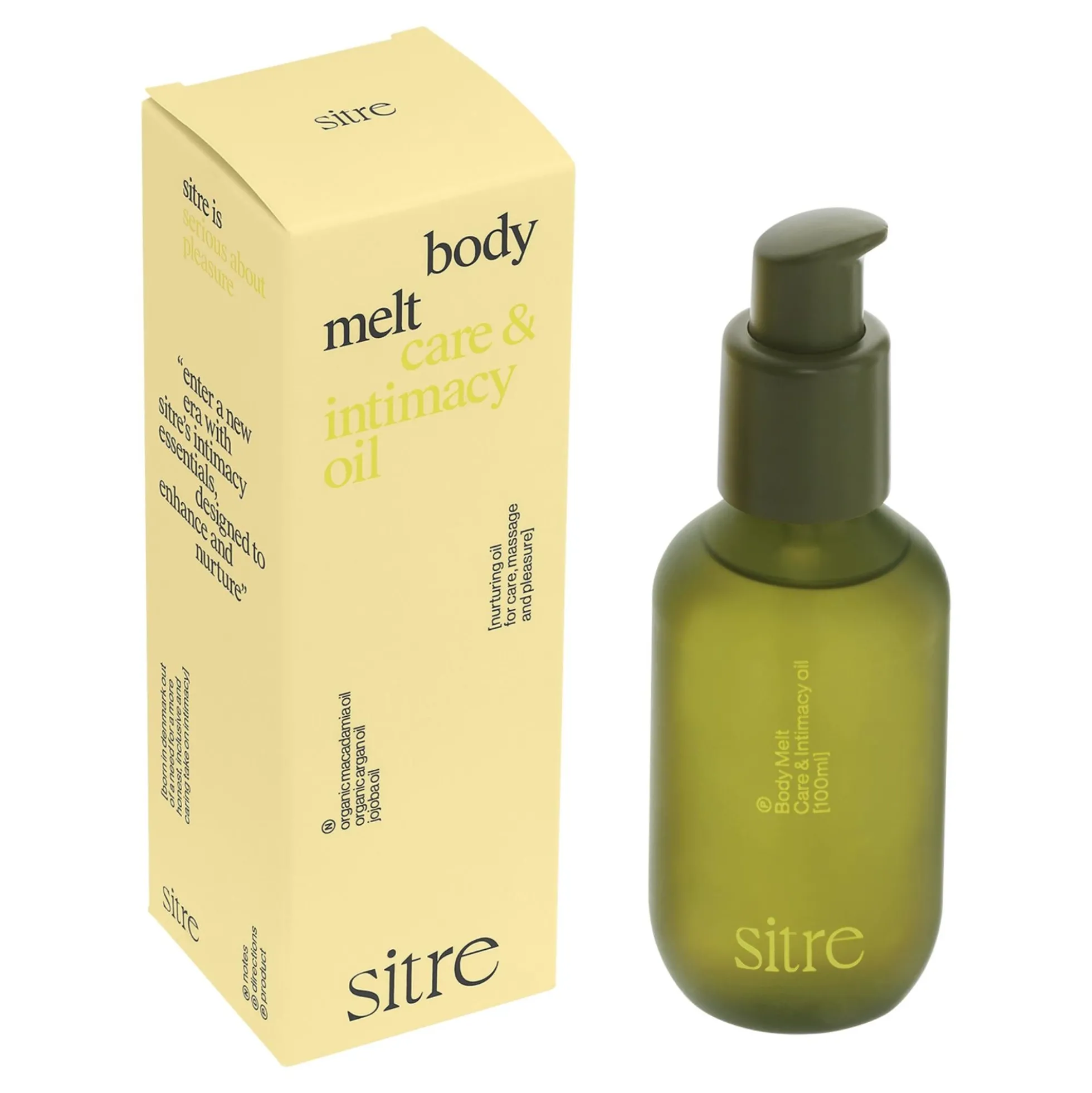 Sitre Body Melt - care & intimacy oil 100ml