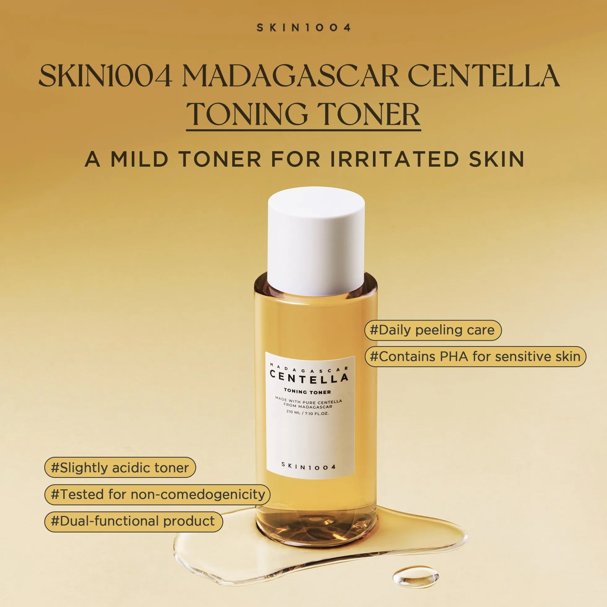 Skin1004 Madagascar Centella Toning Toner 210ml