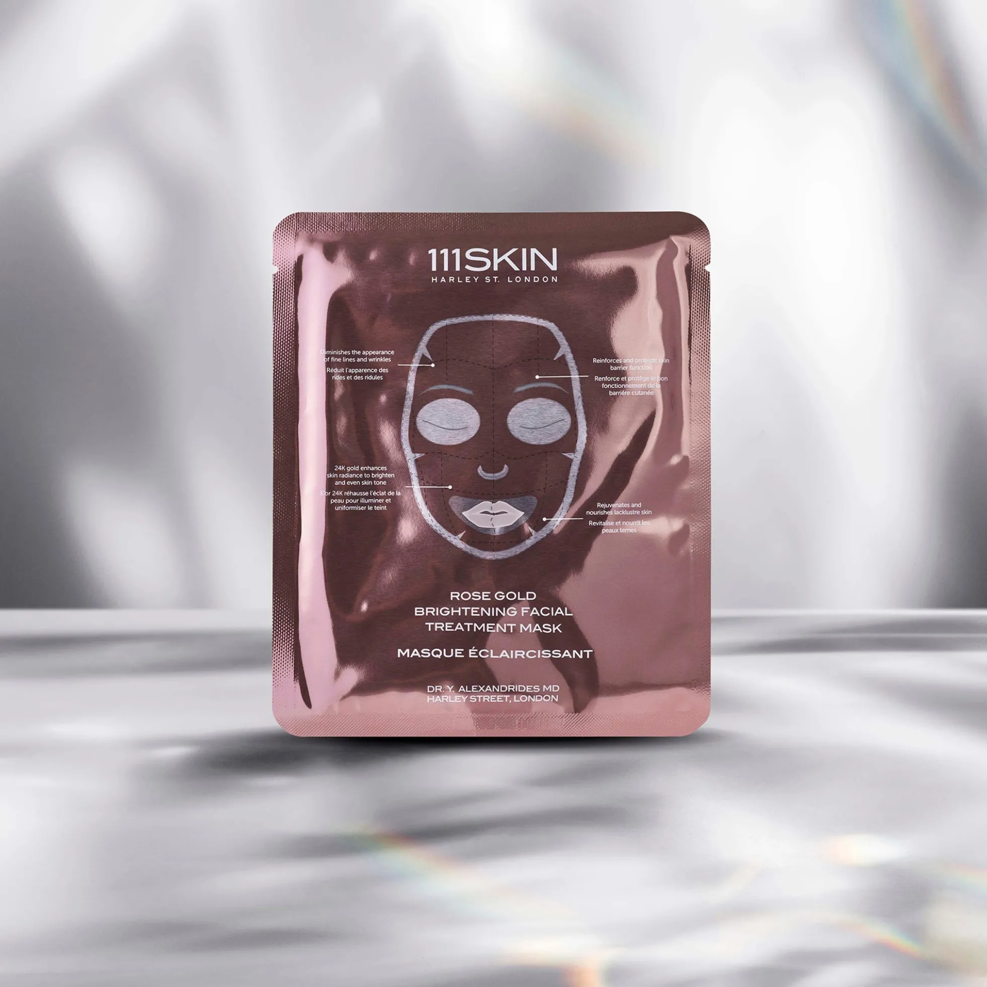 111SKIN Rose Gold Brightening 5-Piece Facial Mask Set
