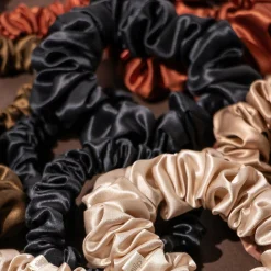 Slip Pure Silk Back To Basics Assorted Scrunchie Set (Various Colours)