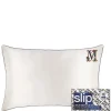 Slip Pure Silk Initial Collection Queen Pillowcase - White | M