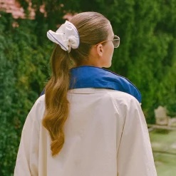 Slip Pure Silk Jumbo Scrunchie - Courtside