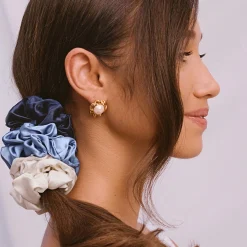 slip pure silk large scrunchies - skye