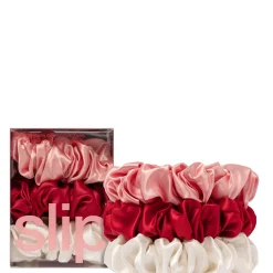 slip pure silk large scrunchies - rosy