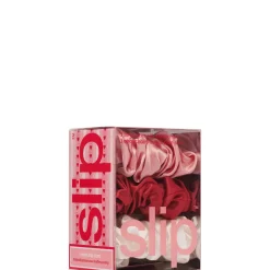slip pure silk large scrunchies - rosy