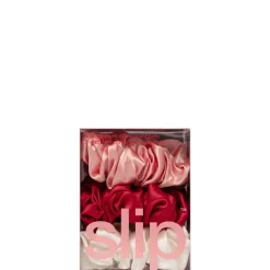 slip pure silk large scrunchies - rosy