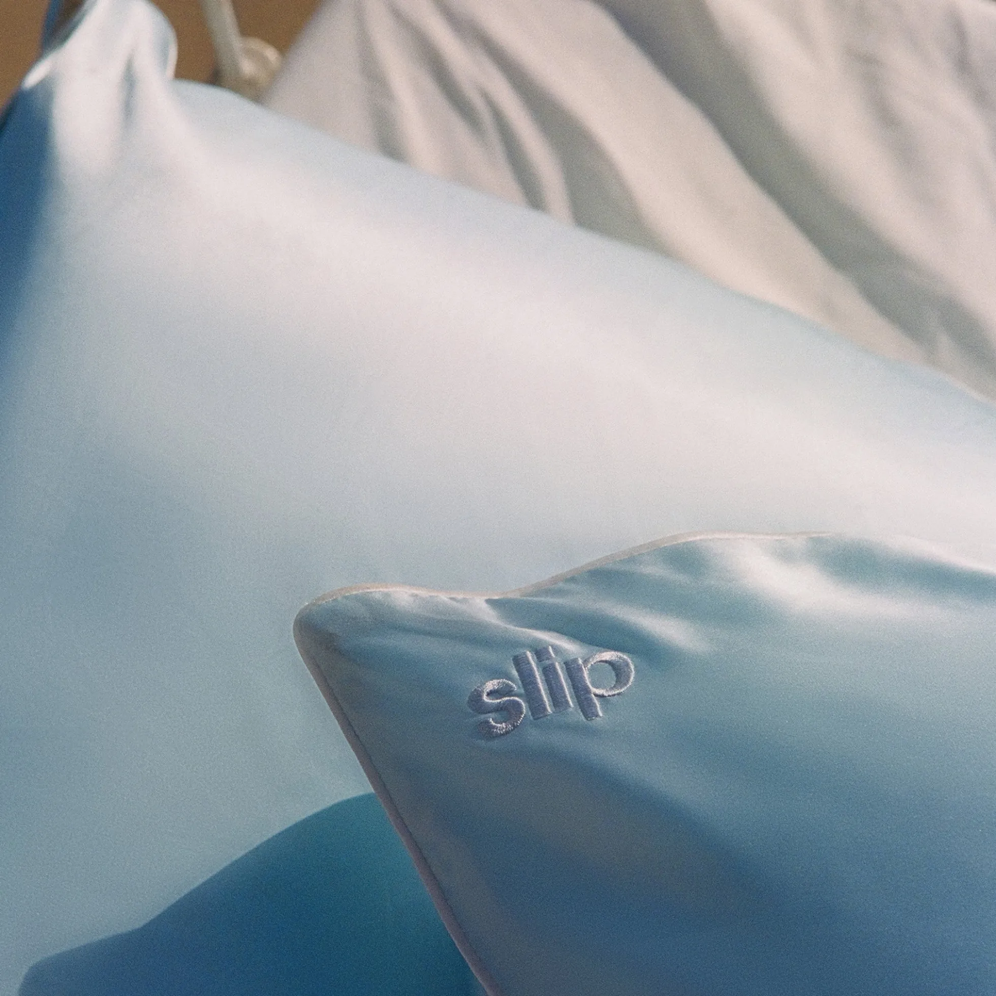 Slip Pure Silk Queen Pillowcase - Seabreeze