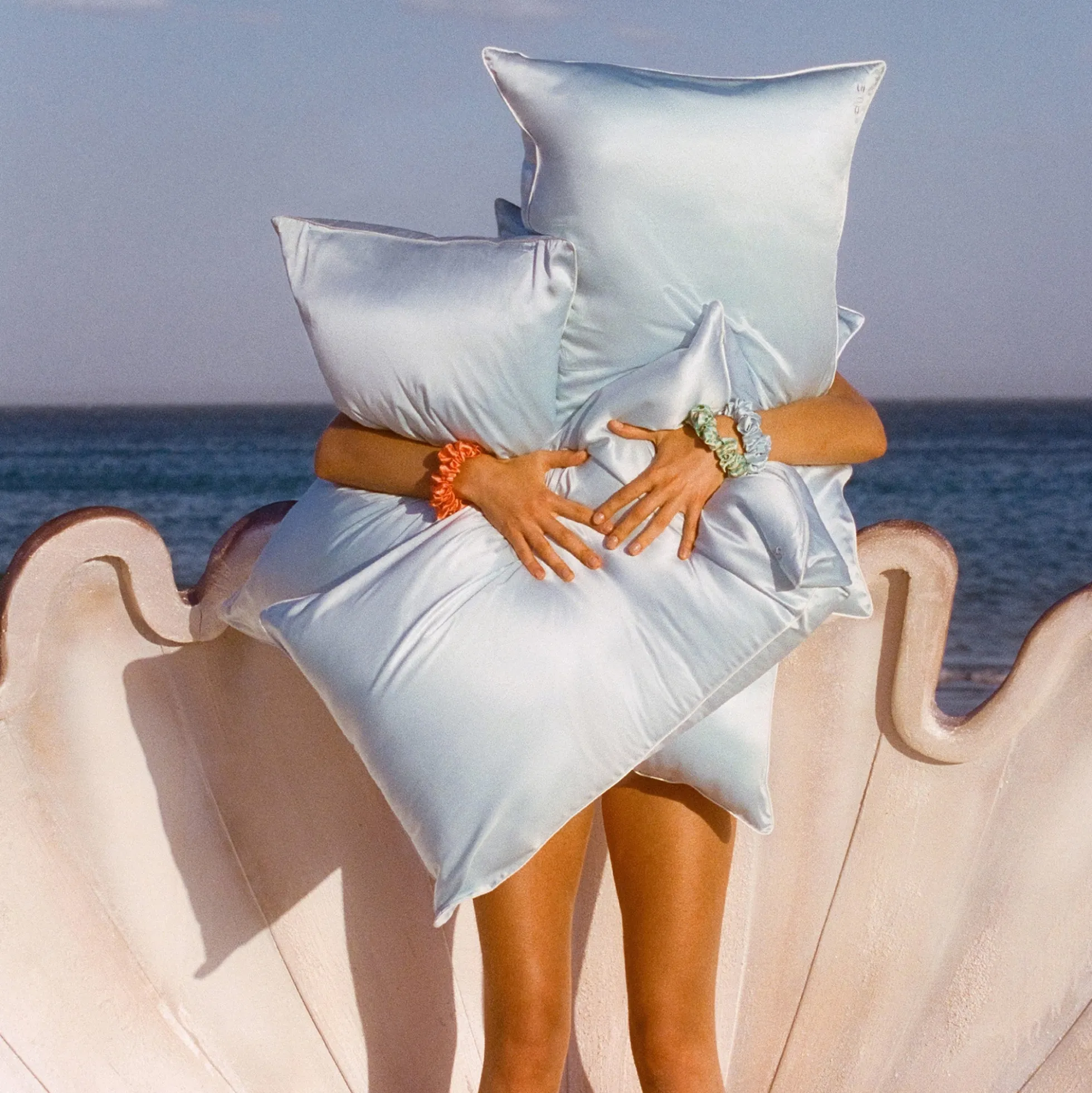 Slip Pure Silk Queen Pillowcase - Seabreeze