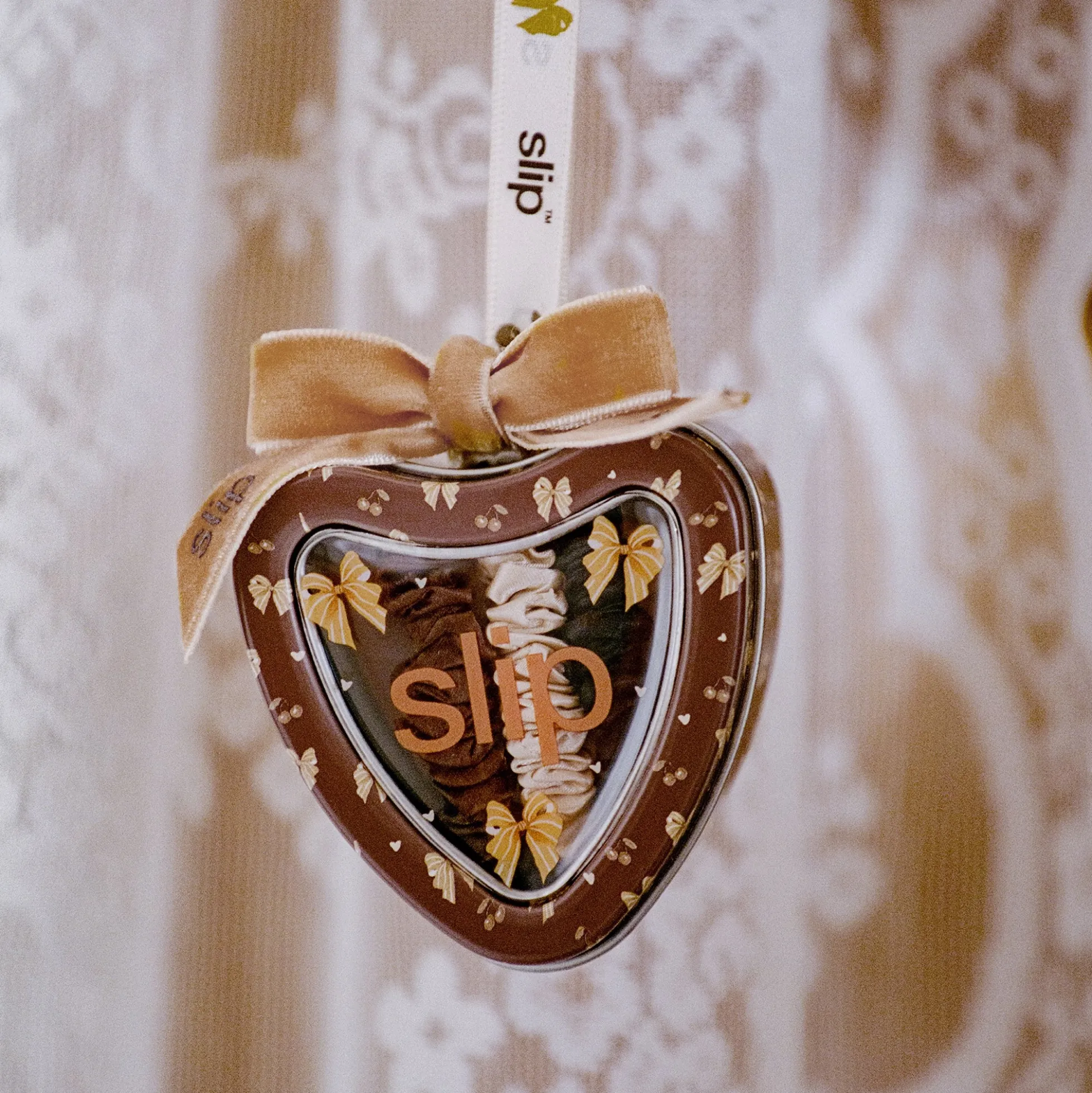 Slip Pure Silk Skinny Scrunchie Trio Ornament - Betty (Worth £33)