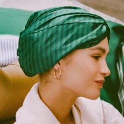 Slip Pure Silk Turban - Club Classic