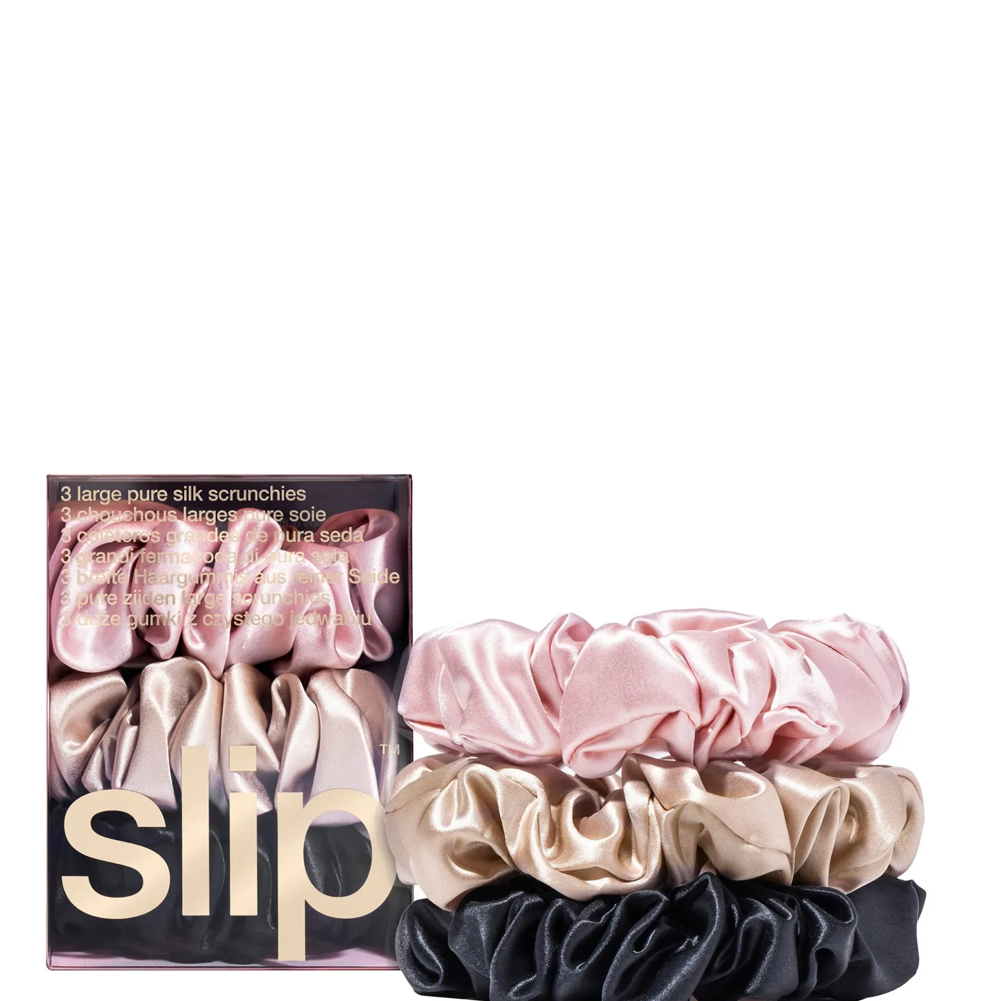 Slip Silk Large Scrunchies (Various Colours)