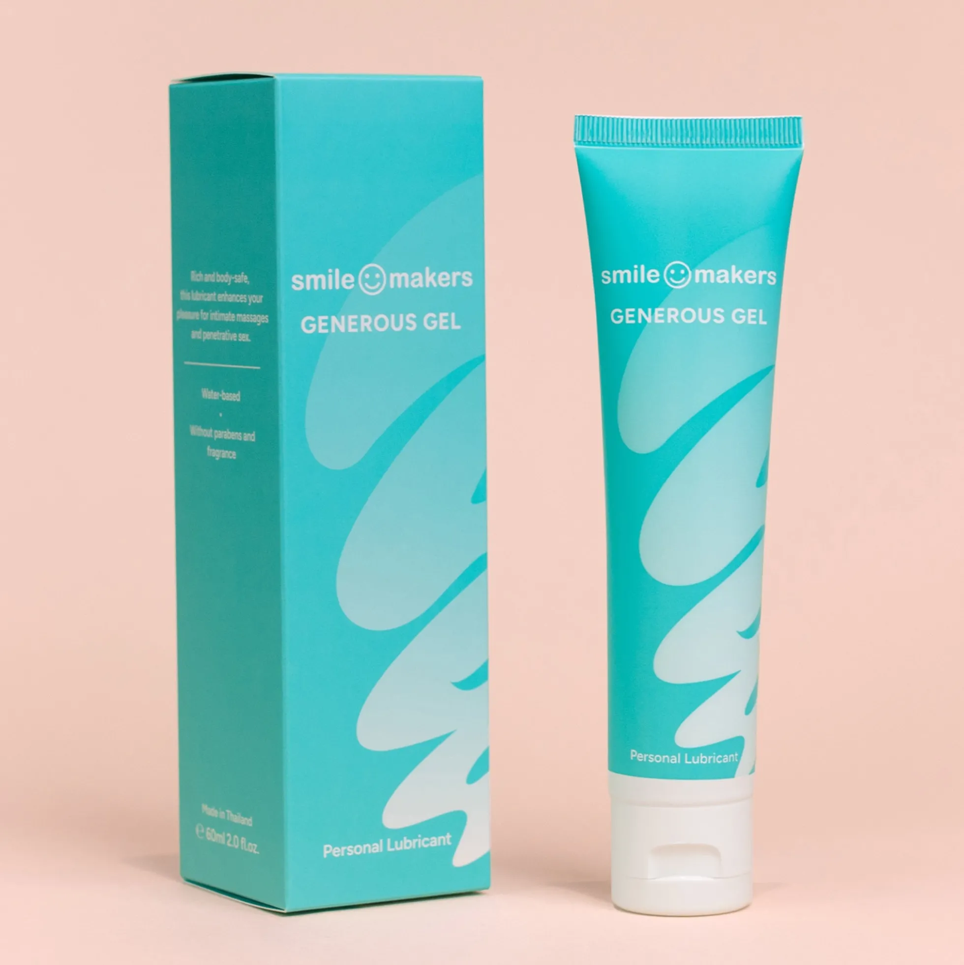 Smile Makers Generous Gel Luxuriously Textured Gel Lube 60ml