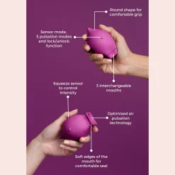Smile Makers The Poet - Powerful Suction Vibrator