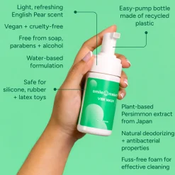 Smile Makers Vibe Wash Foaming Antibacterial Toy Cleaner 100ml