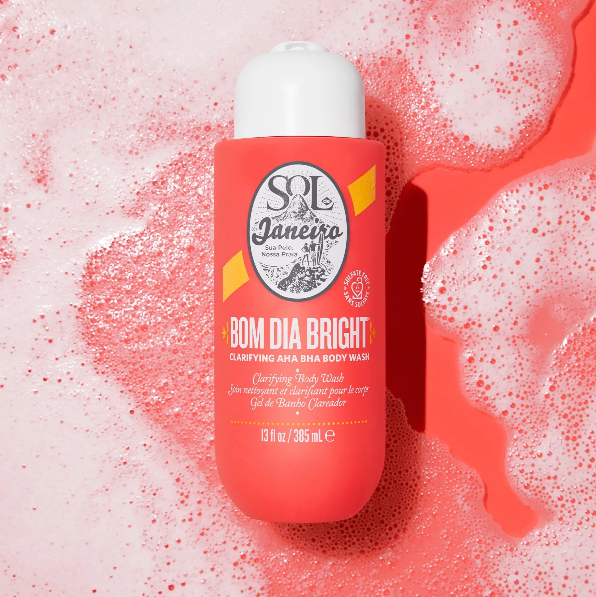 Sol de Janeiro Bom Dia Bright Clarifying AHA BHA Body Wash 385ml