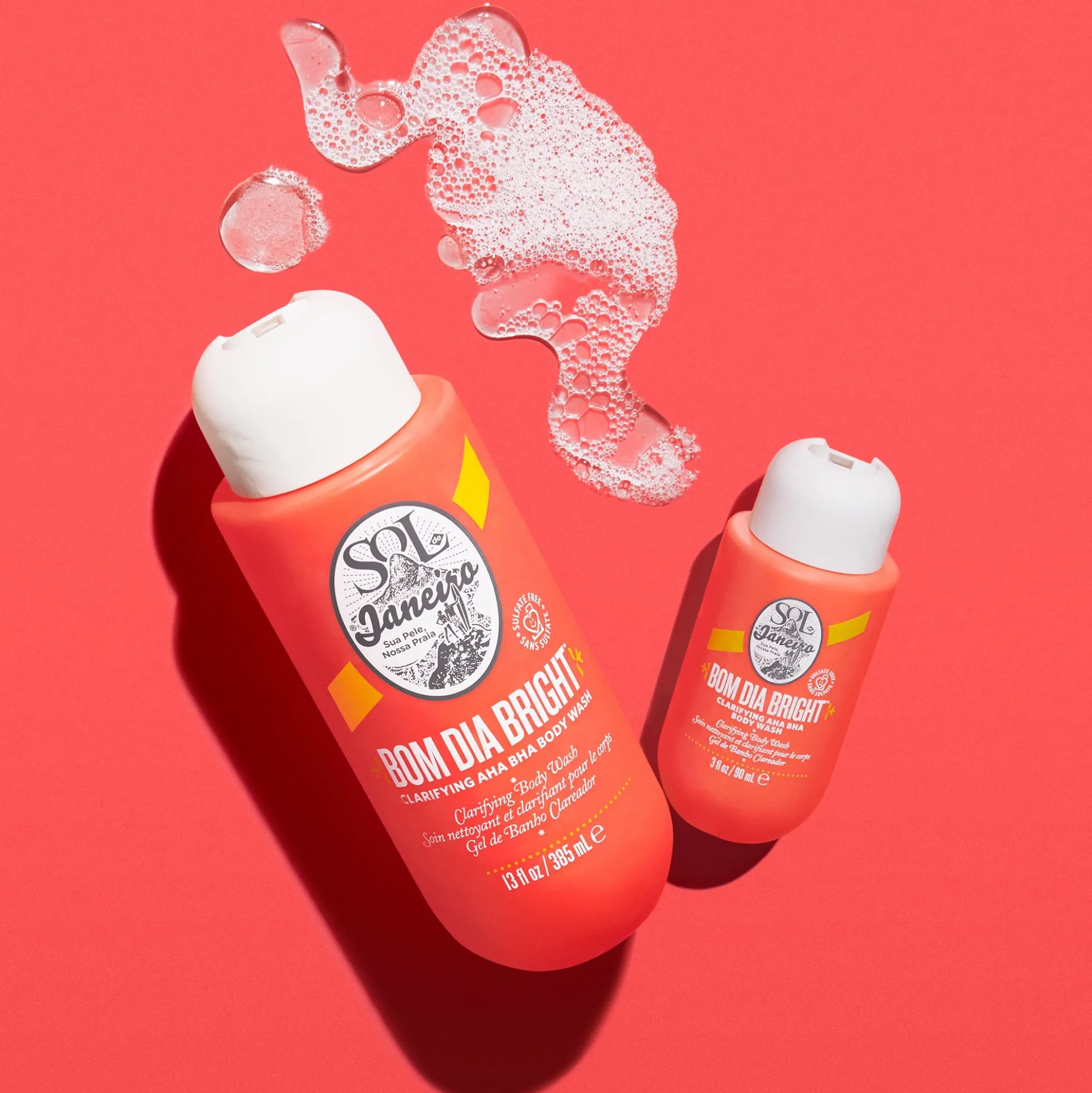 Sol de Janeiro Bom Dia Bright Clarifying AHA BHA Body Wash 385ml