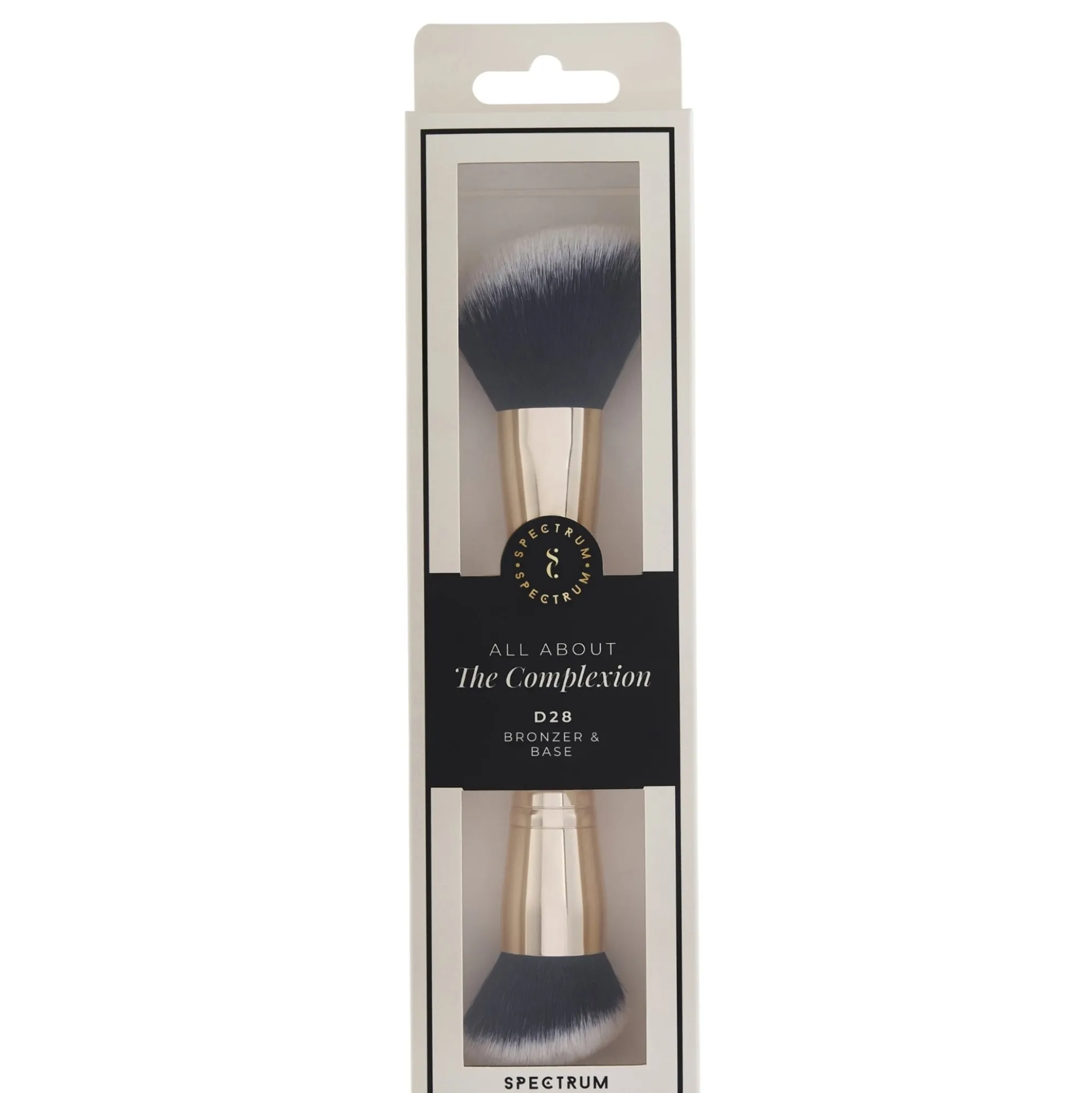 Spectrum Collections Dual Ended D28 'The Complexion' Bronzer and Base Brush