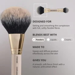Spectrum Collections Dual Ended D30 'The Air Brush' Powder and Complexion Brush