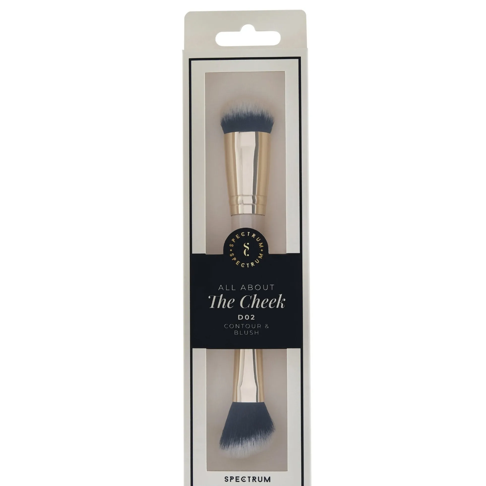 Spectrum Collections Dual Ended D02 'The Cheek' Contour and Blush Brush