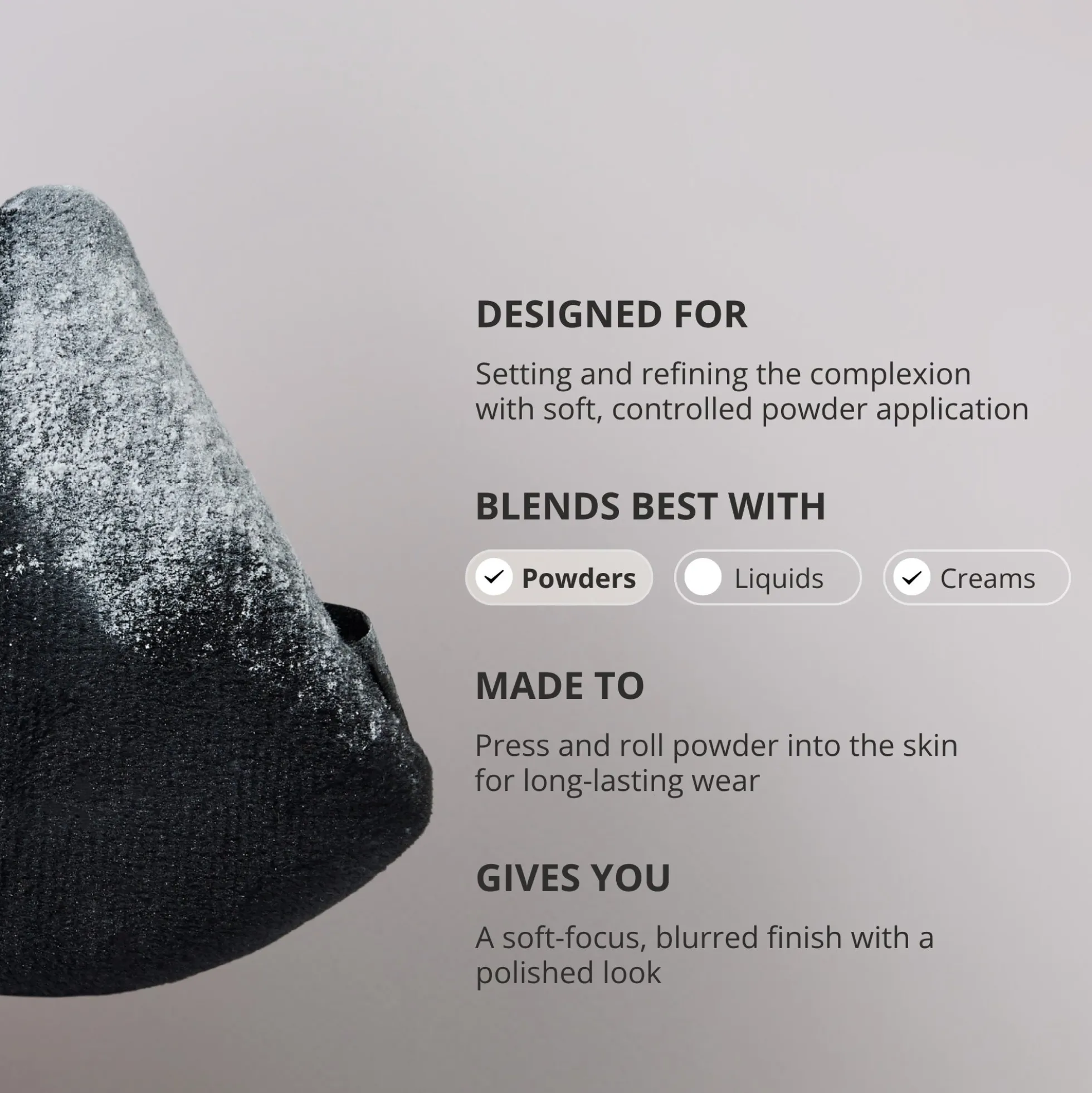 Spectrum Collections Smooth & Set Dual-Texture Puff Duo