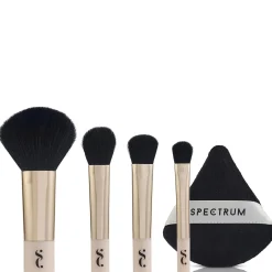 Spectrum Collections 'The Flawless Minis' 4-piece Brush and Powder Puff Set
