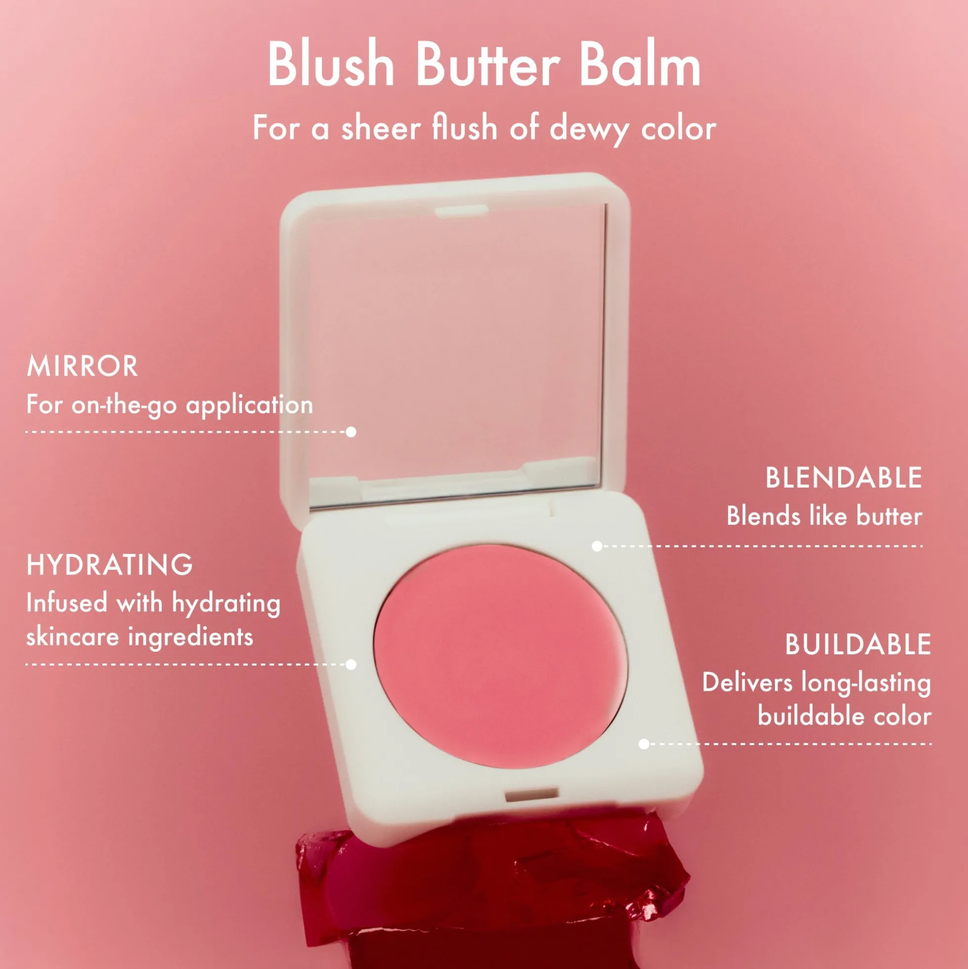 Summer Fridays Blush Butter Balm 3.5g (Various Shades)