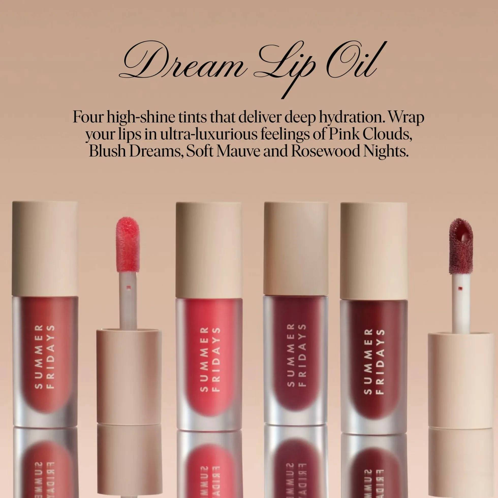 Summer Fridays Dream Lip Oil 4.5ml (Various Shades)