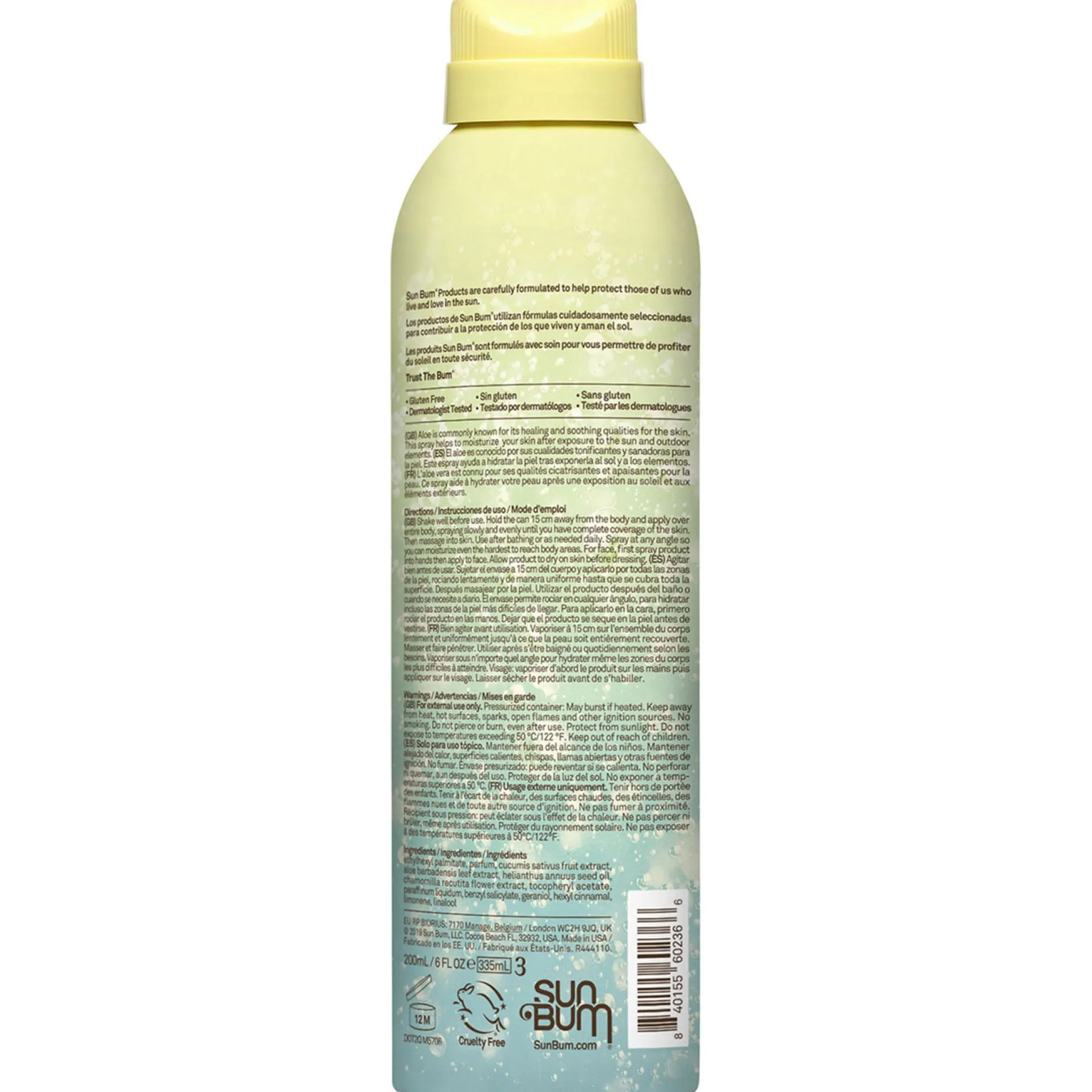 Sun Bum Cool Down AfterSun Spray 200ml