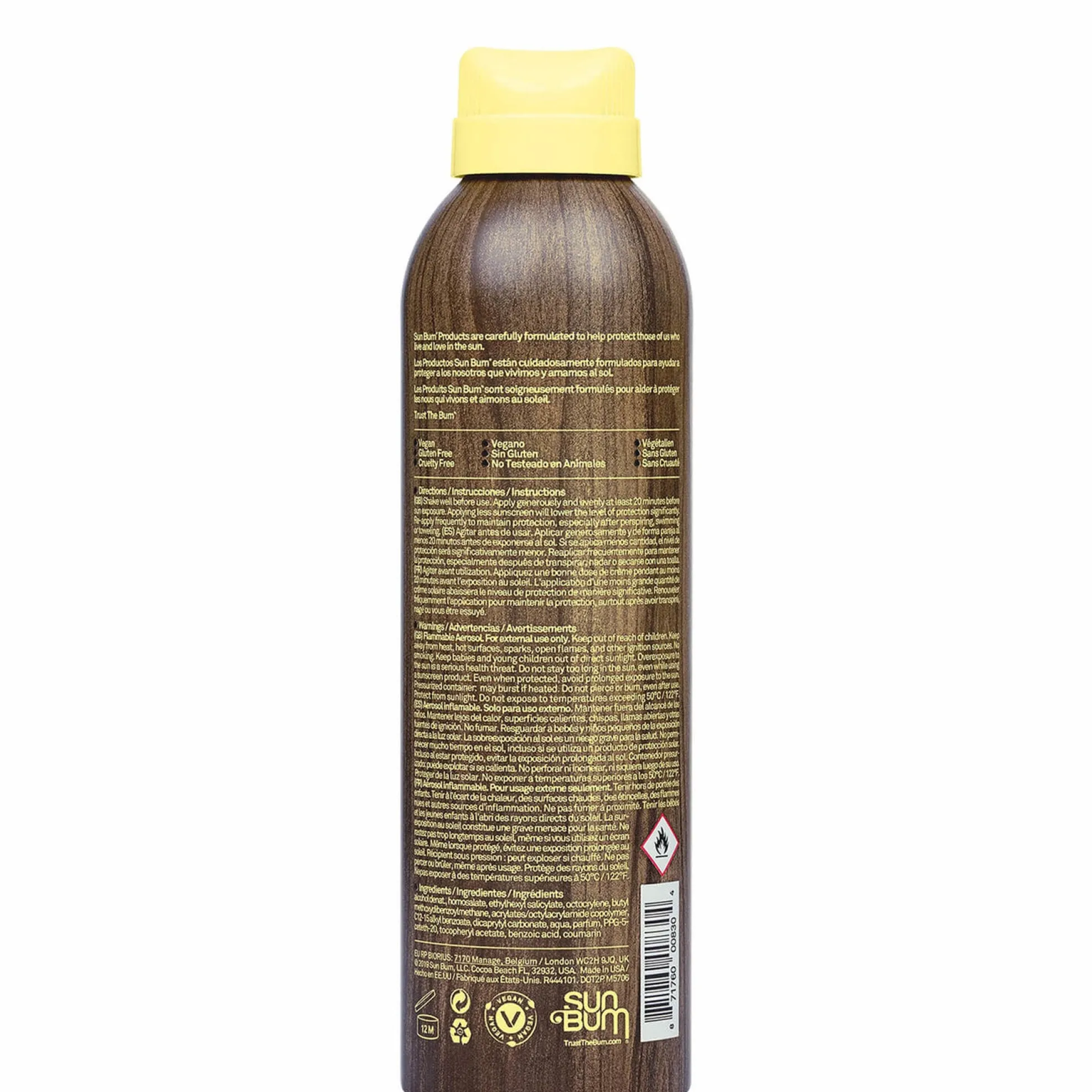 Sun Bum Original SPF 50 Sunscreen Spray