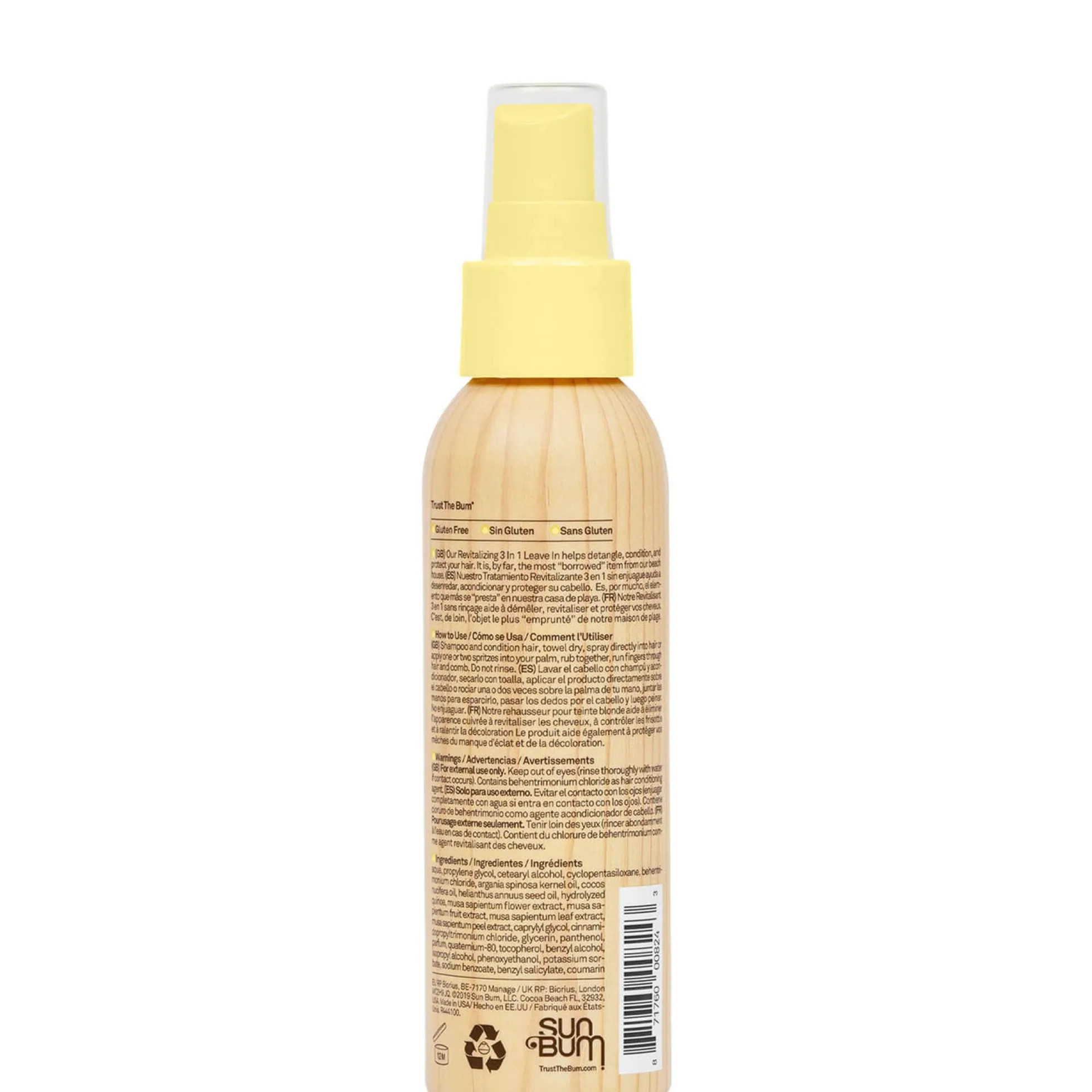 Sun Bum Revitalizing 3 In 1 Leave In Conditioner