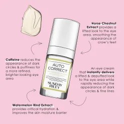 Sunday Riley Auto Correct Brightening and Depuffing Eye Contour Cream 15ml