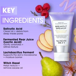 Sunday Riley Breakout Breakup Purifying Salicylic Acid Cleanser 150ml