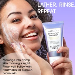Sunday Riley Breakout Breakup Purifying Salicylic Acid Cleanser 150ml