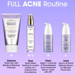 Sunday Riley Breakout Breakup Purifying Salicylic Acid Cleanser 150ml