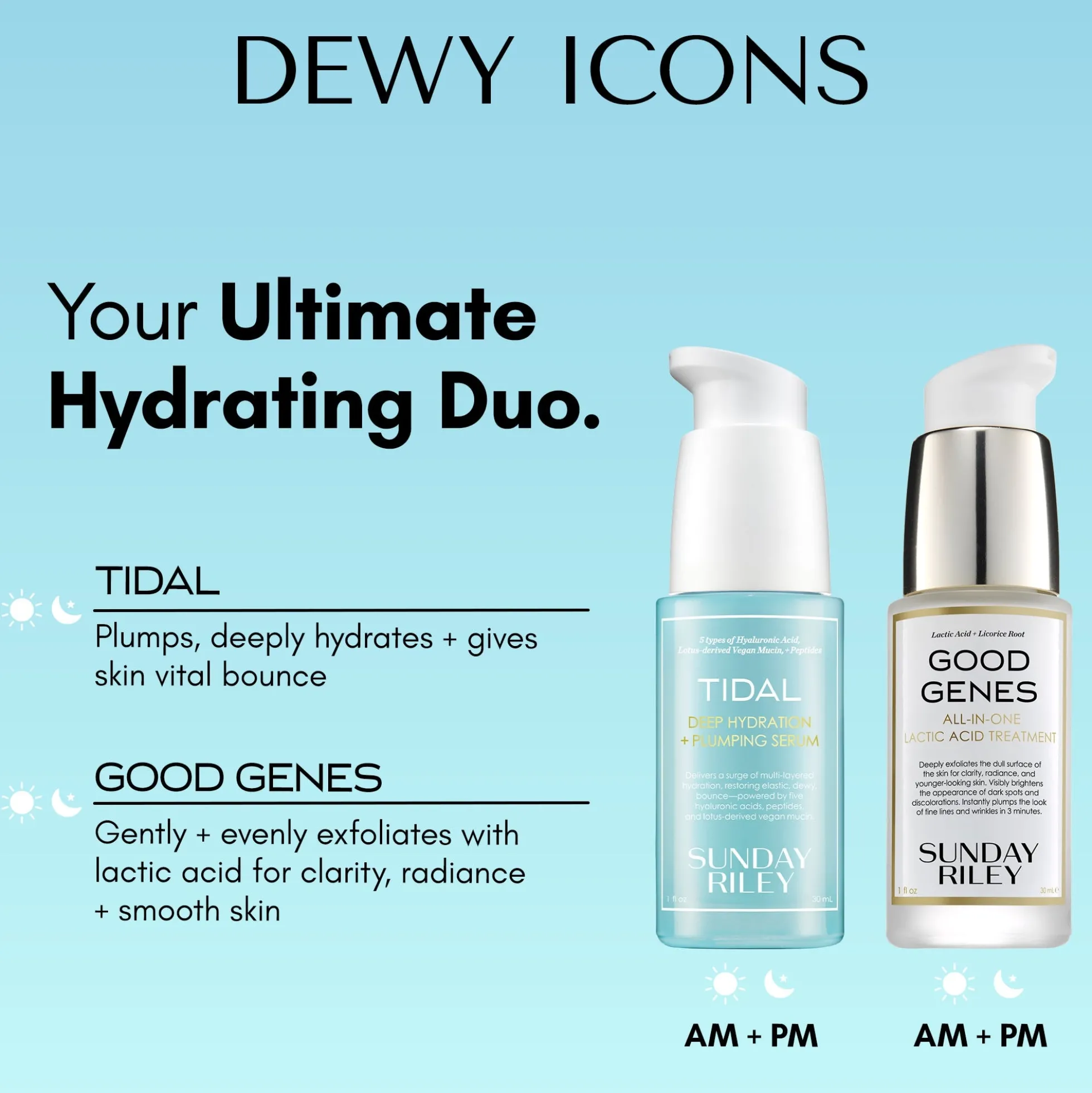Sunday Riley Tidal Deep Hydration and Plumping Serum 30ml