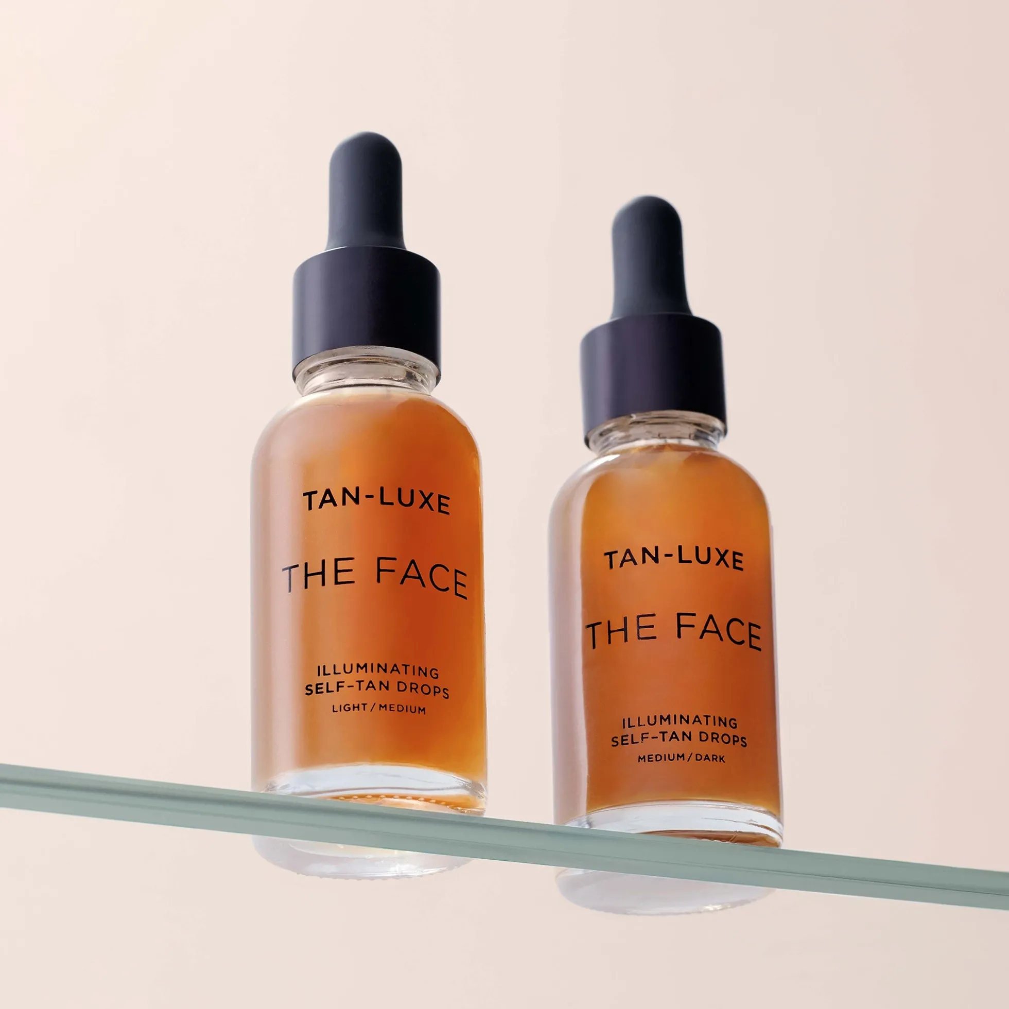Tan-Luxe The Face Illuminating Self-Tan Drops 30ml - Light/Medium