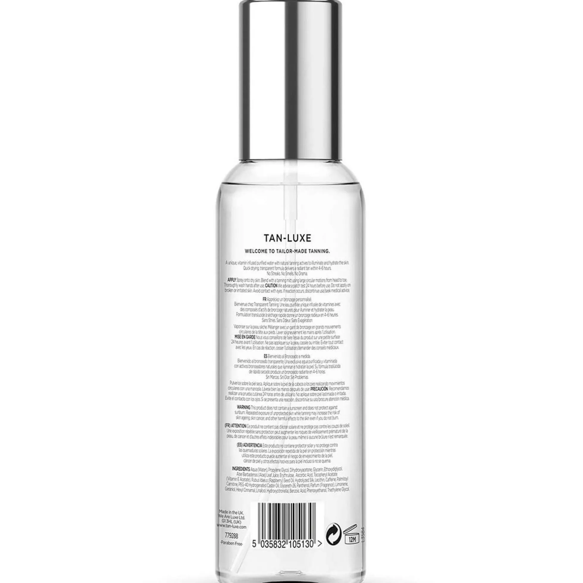 Tan-Luxe The Water Hydrating Self-Tan Water 200ml - Light